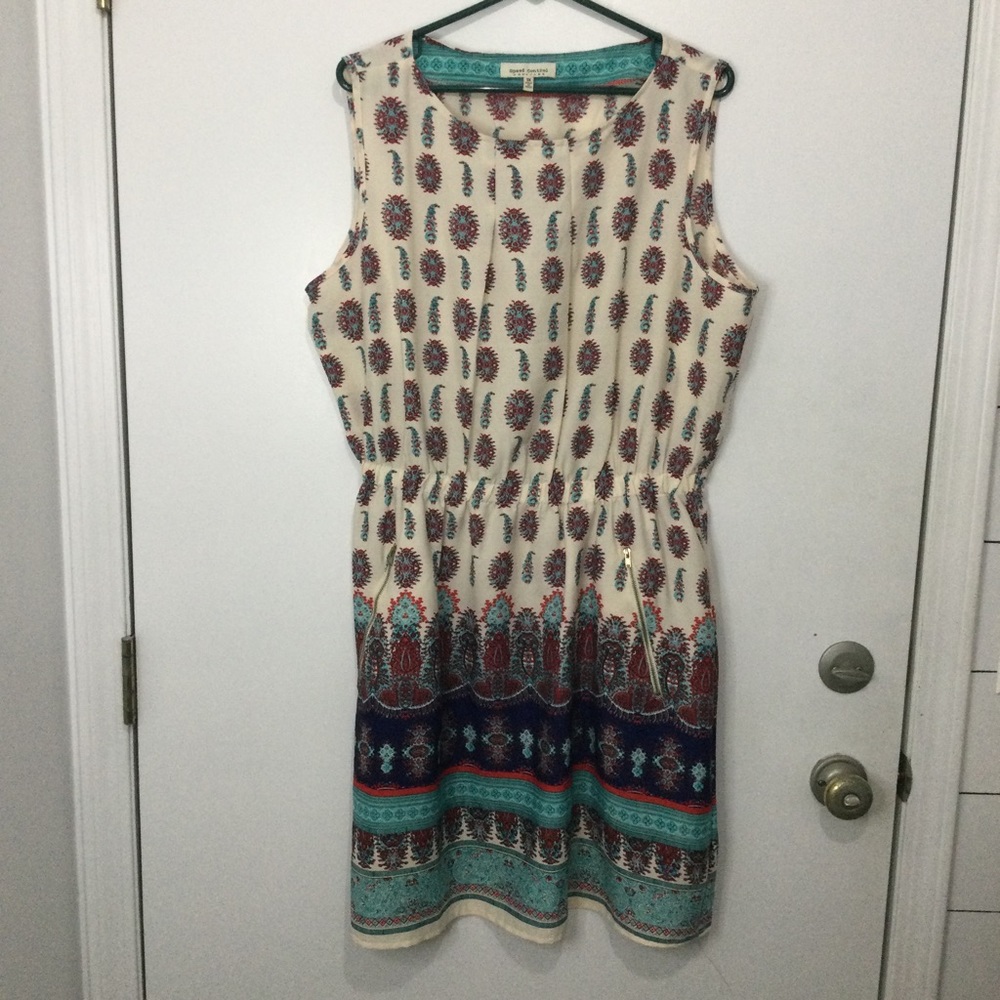 Speed control‎ dress w/ pockets Womens Size 1x